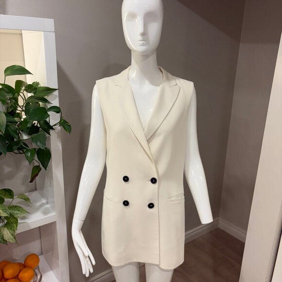 Marella Cream Vest - Picture 2 of 4